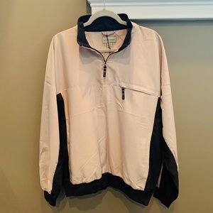 NWT Cutter & Buck Mens LS 1/4 Zip Golf Pullover Lg